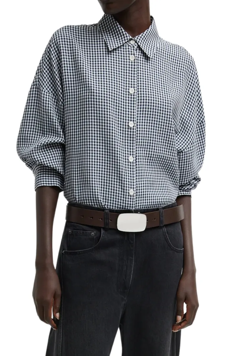 Gingham Oversized Shirt