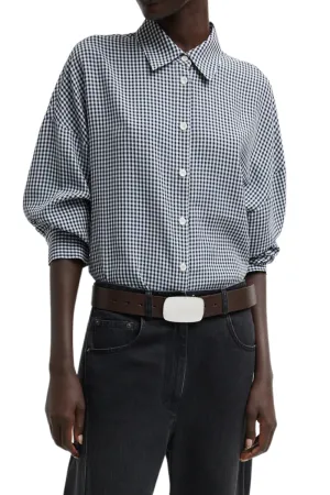 Gingham Oversized Shirt
