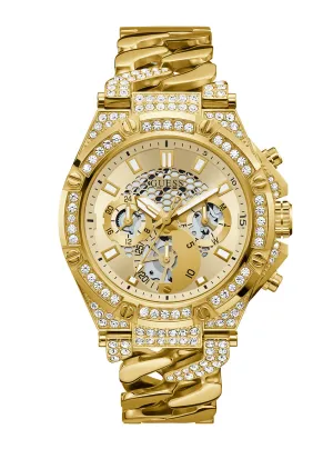 Gold Baron Glitz Watch Guess