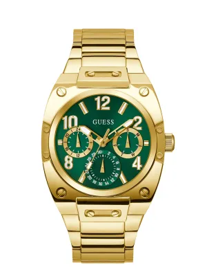 Gold Green Prodigy Watch Guess