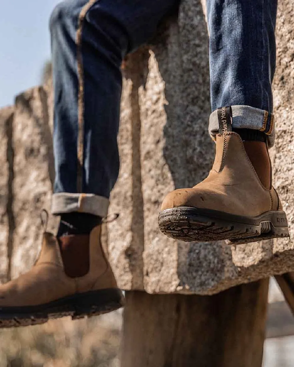 Hard Yakka Brumby Non-Safety Dealer Boots