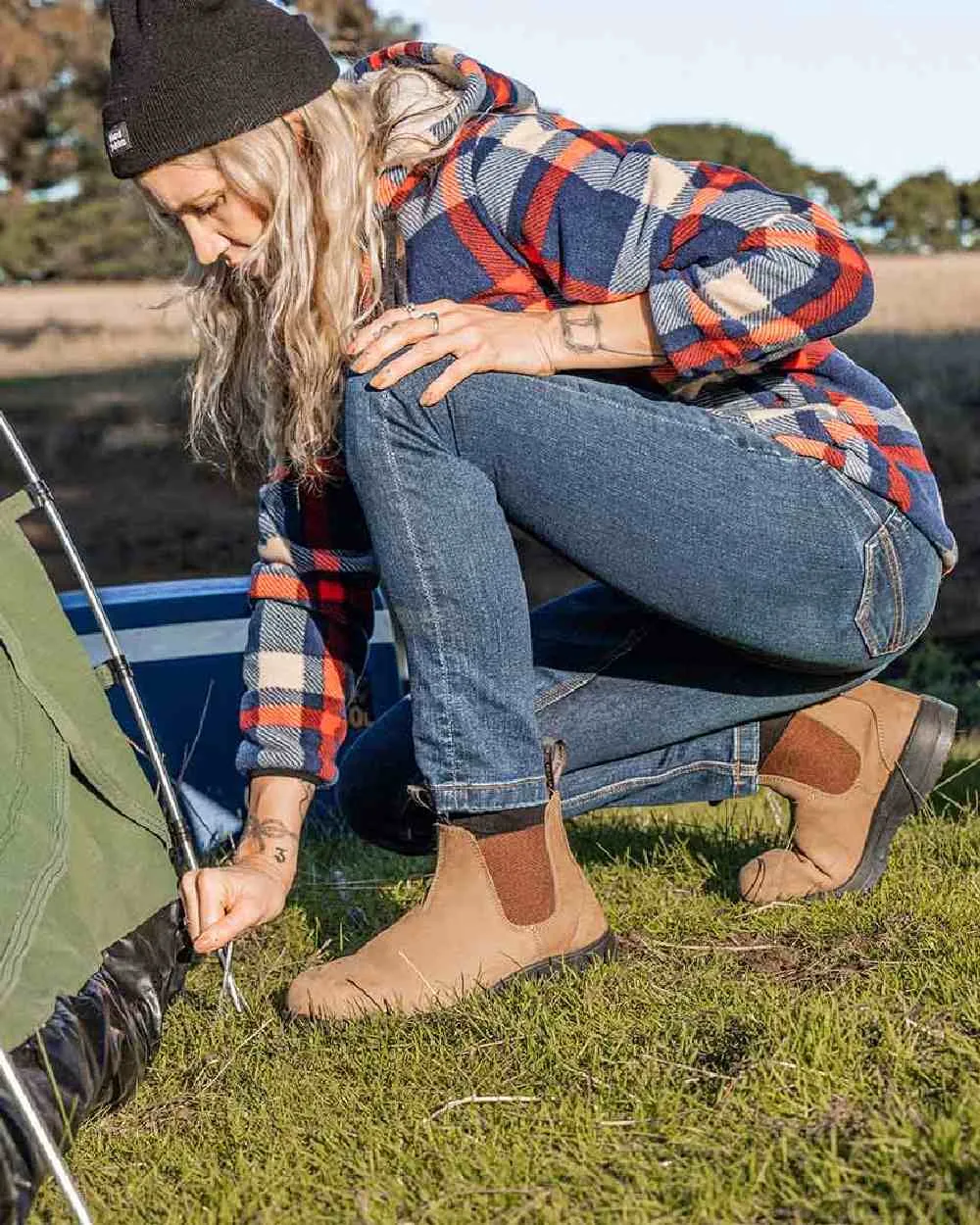 Hard Yakka Brumby Non-Safety Dealer Boots