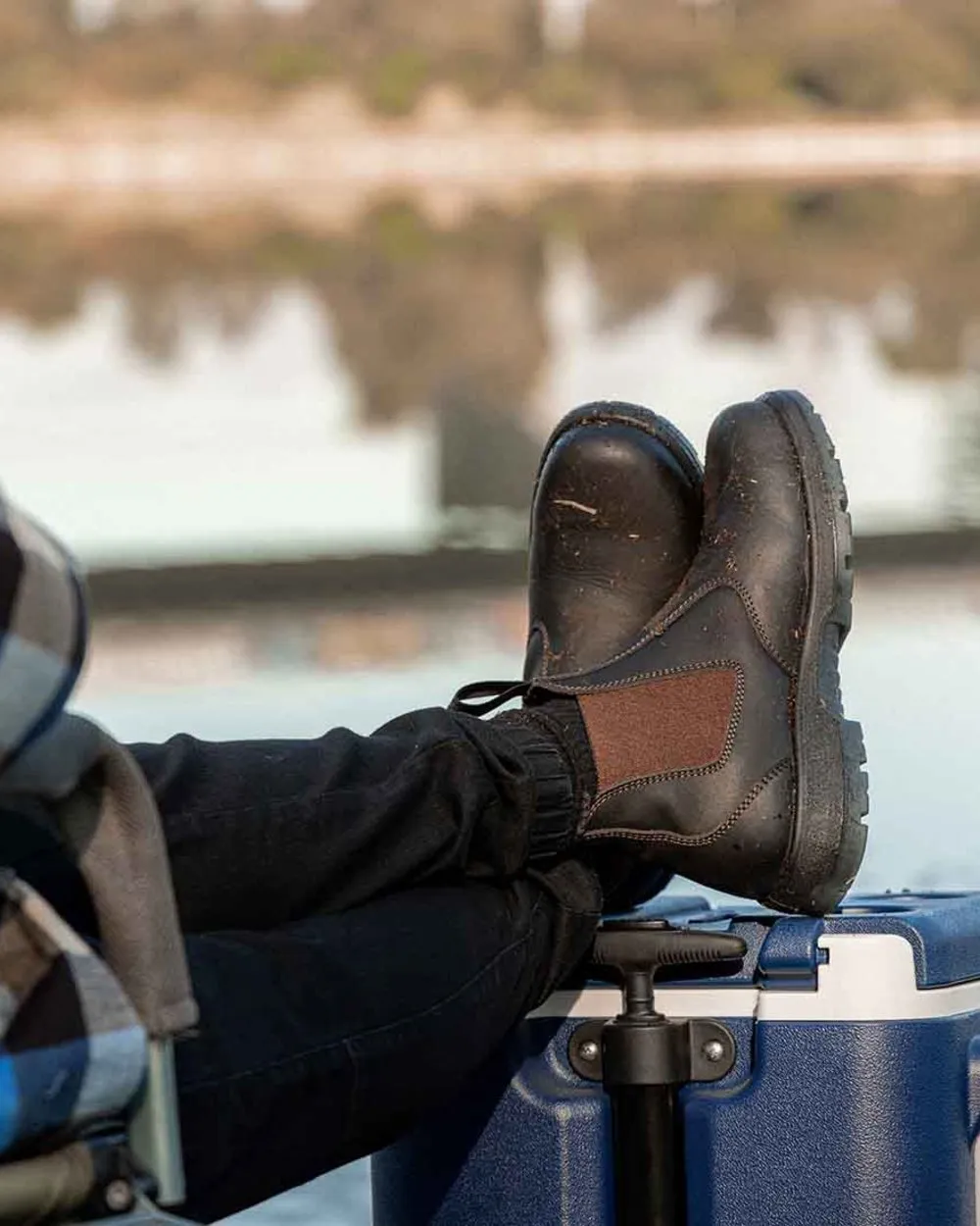 Hard Yakka Brumby Non-Safety Dealer Boots