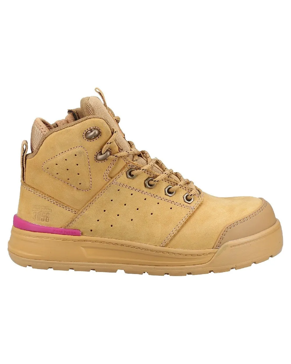 Hard Yakka Womens 3056 PR Side Zip Safety Boots  - Lightweight Trail Shoes for Women