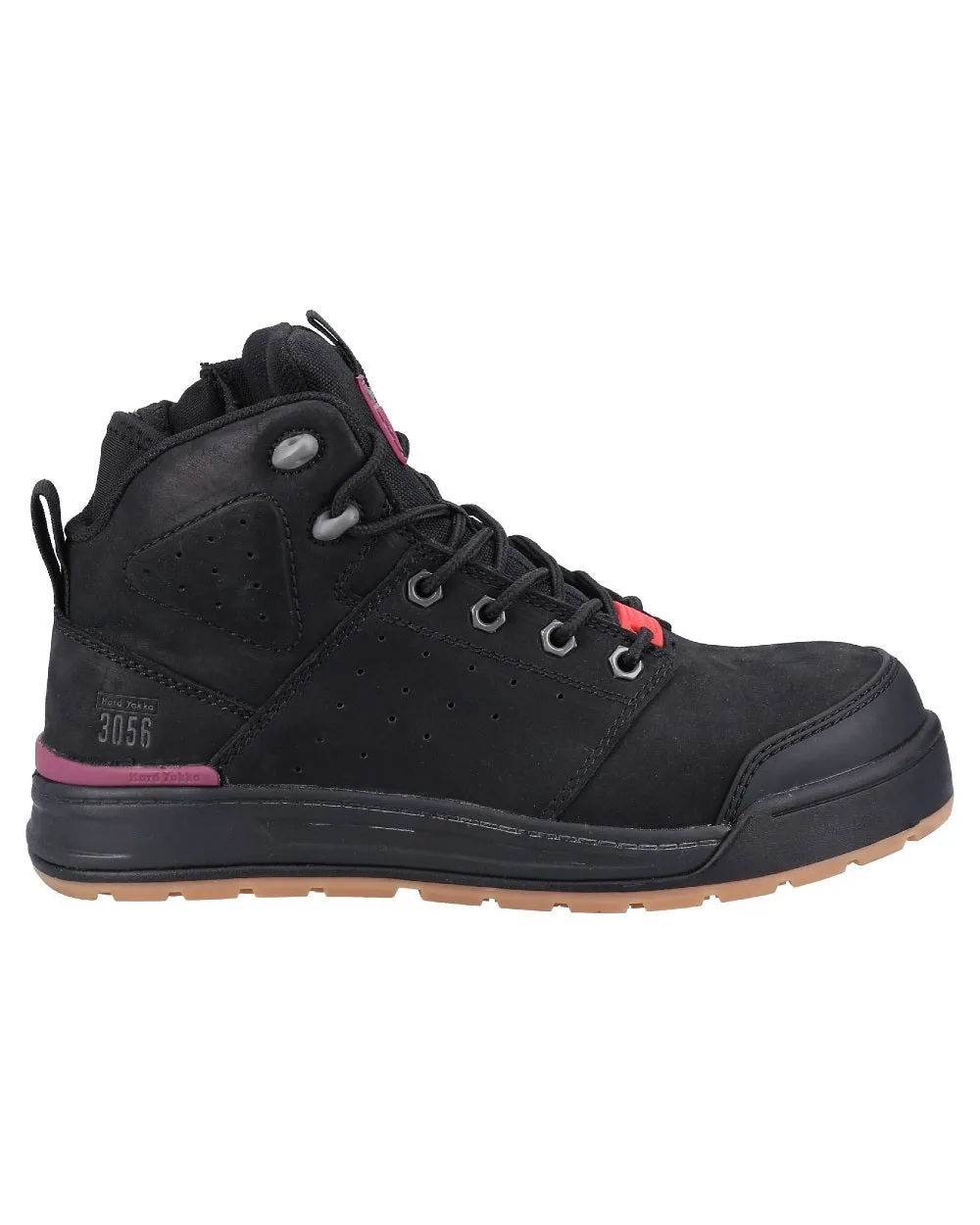 Hard Yakka Womens 3056 PR Side Zip Safety Boots  - Lightweight Trail Shoes for Women