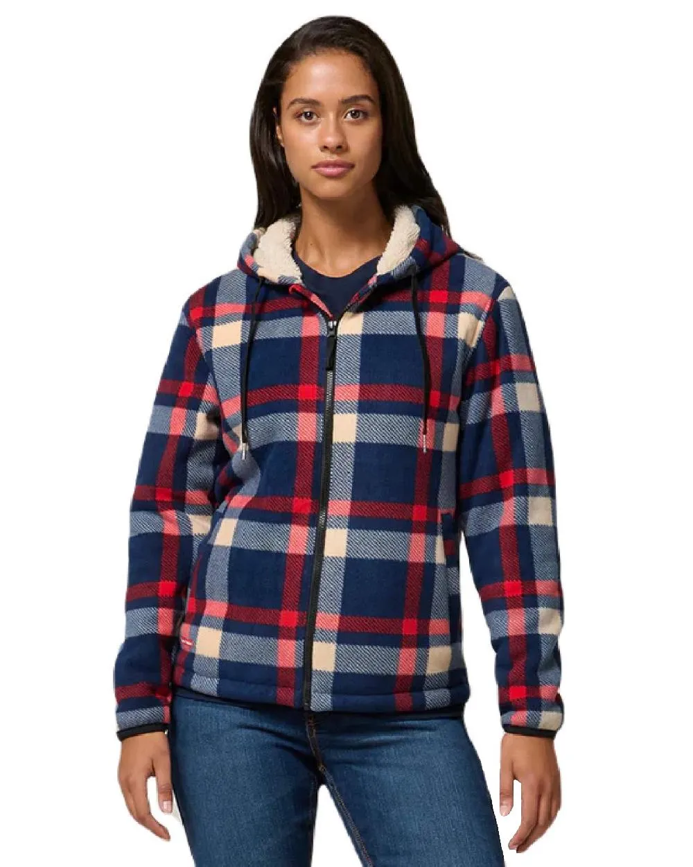 Hard Yakka Womens Check Zoodie