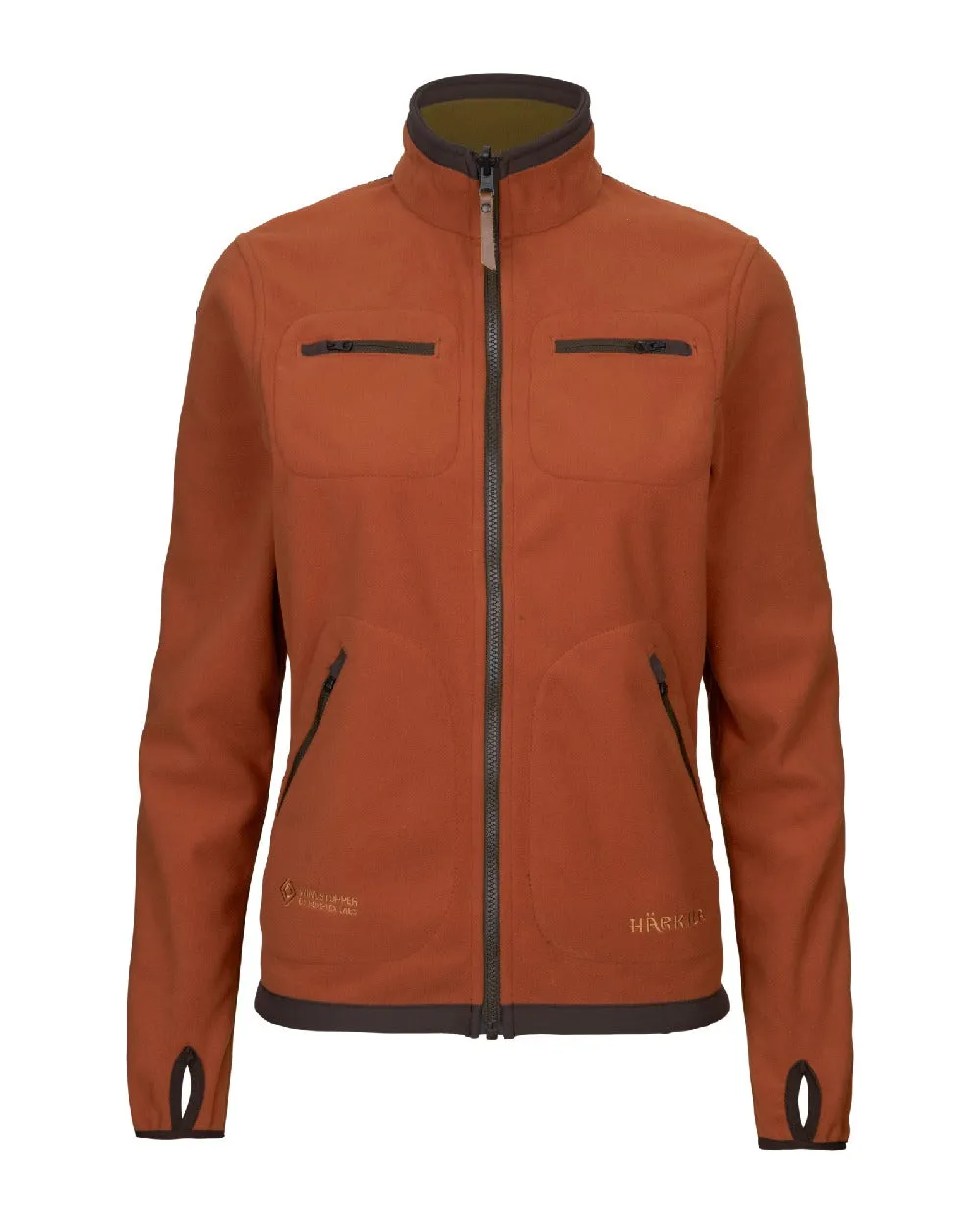 Harkila Womens Kamko Reversible Windstopper Fleece Jacket