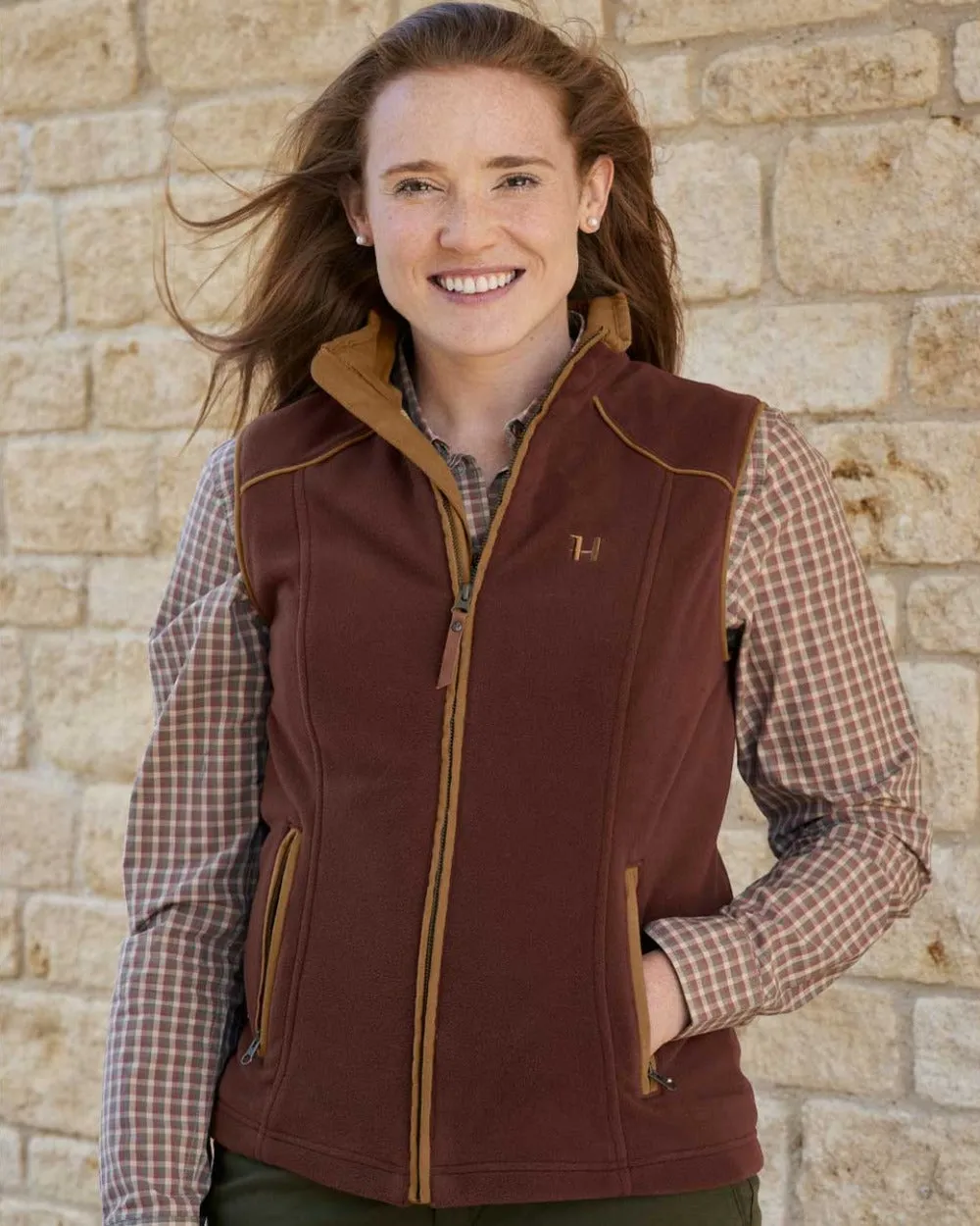 Harkila Womens Sandhem 200 Fleece Waistcoat