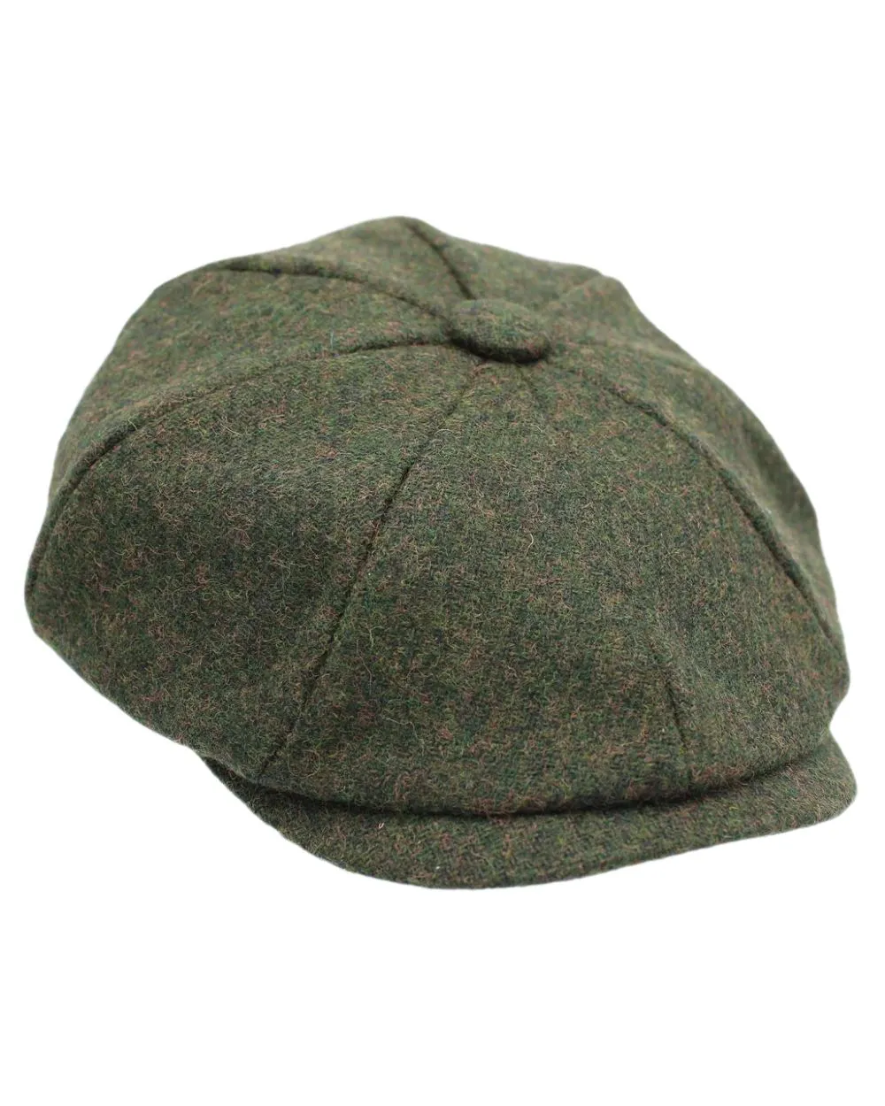 Heather Archie Twill 8-Piece Tweed Cap