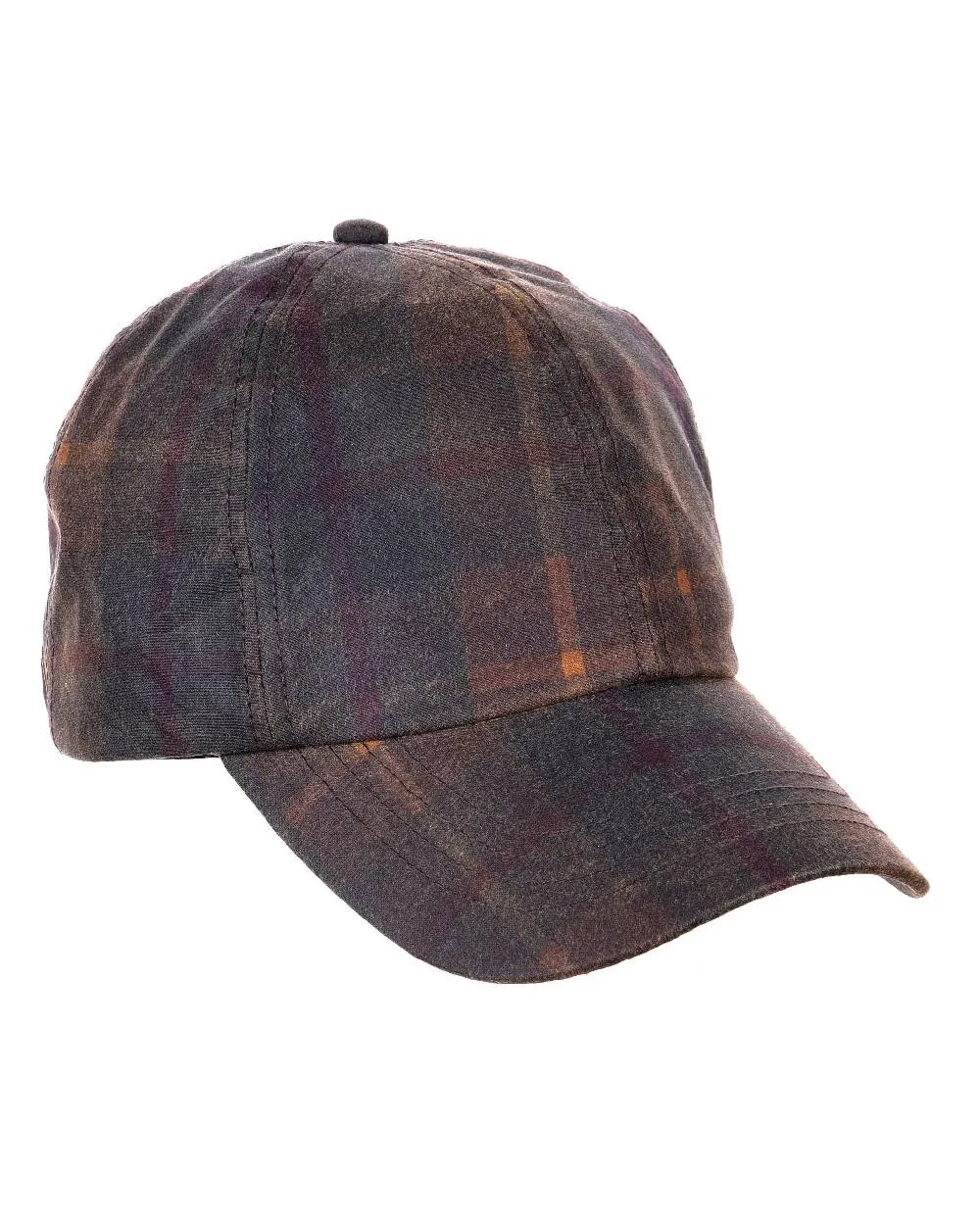 Heather Ewan Tartan Wax Baseball Cap