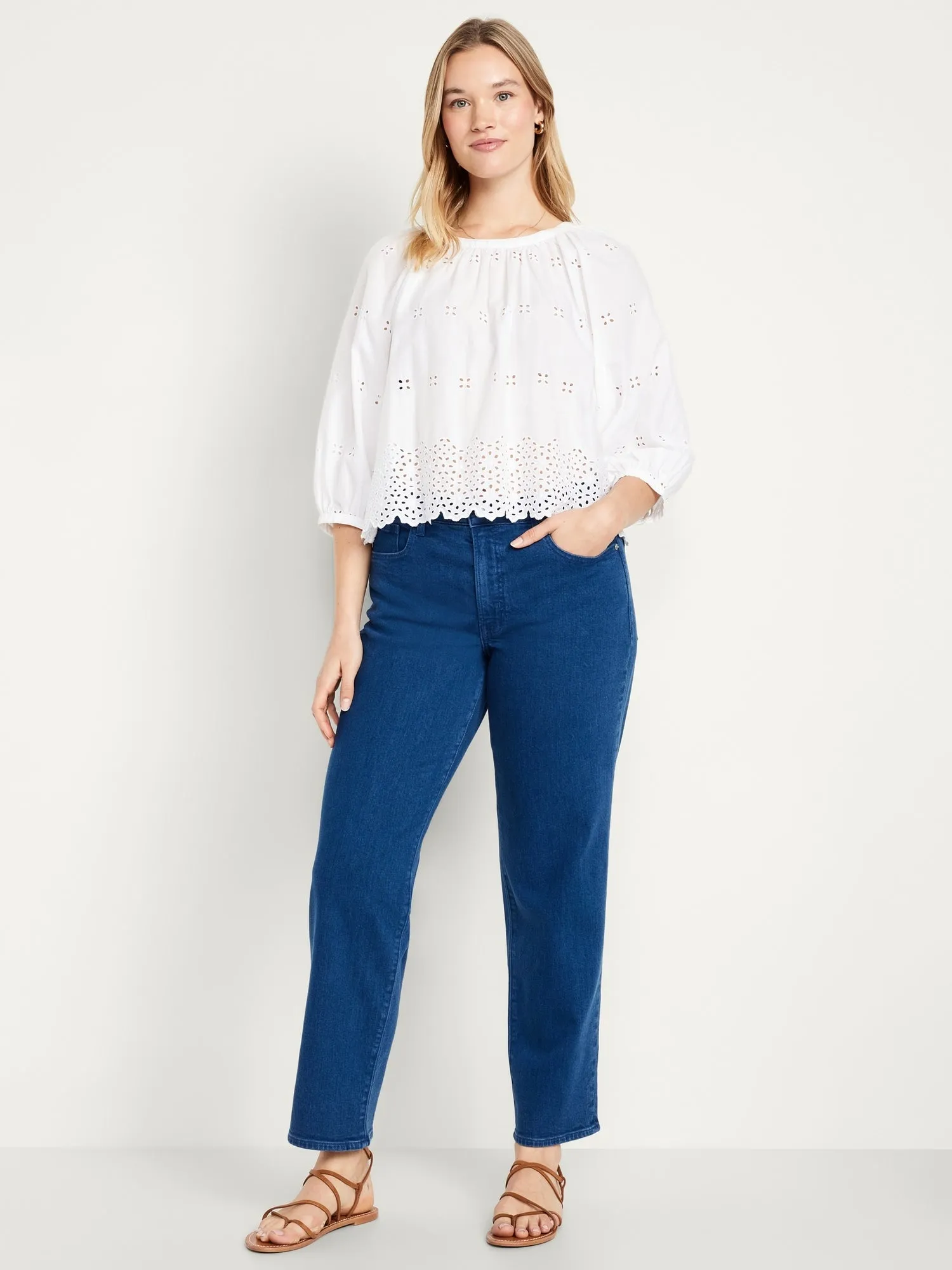 High-Waisted OG Loose Jeans