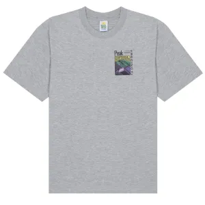 Hikerdelic Hotel SS T-Shirt Grey Marl