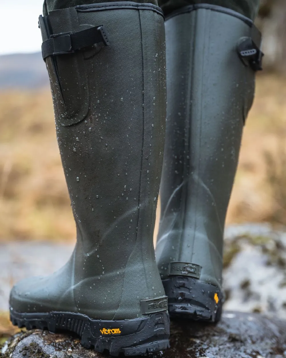 Hoggs of Fife Field Sport Neoprene Lined Wellingtons
