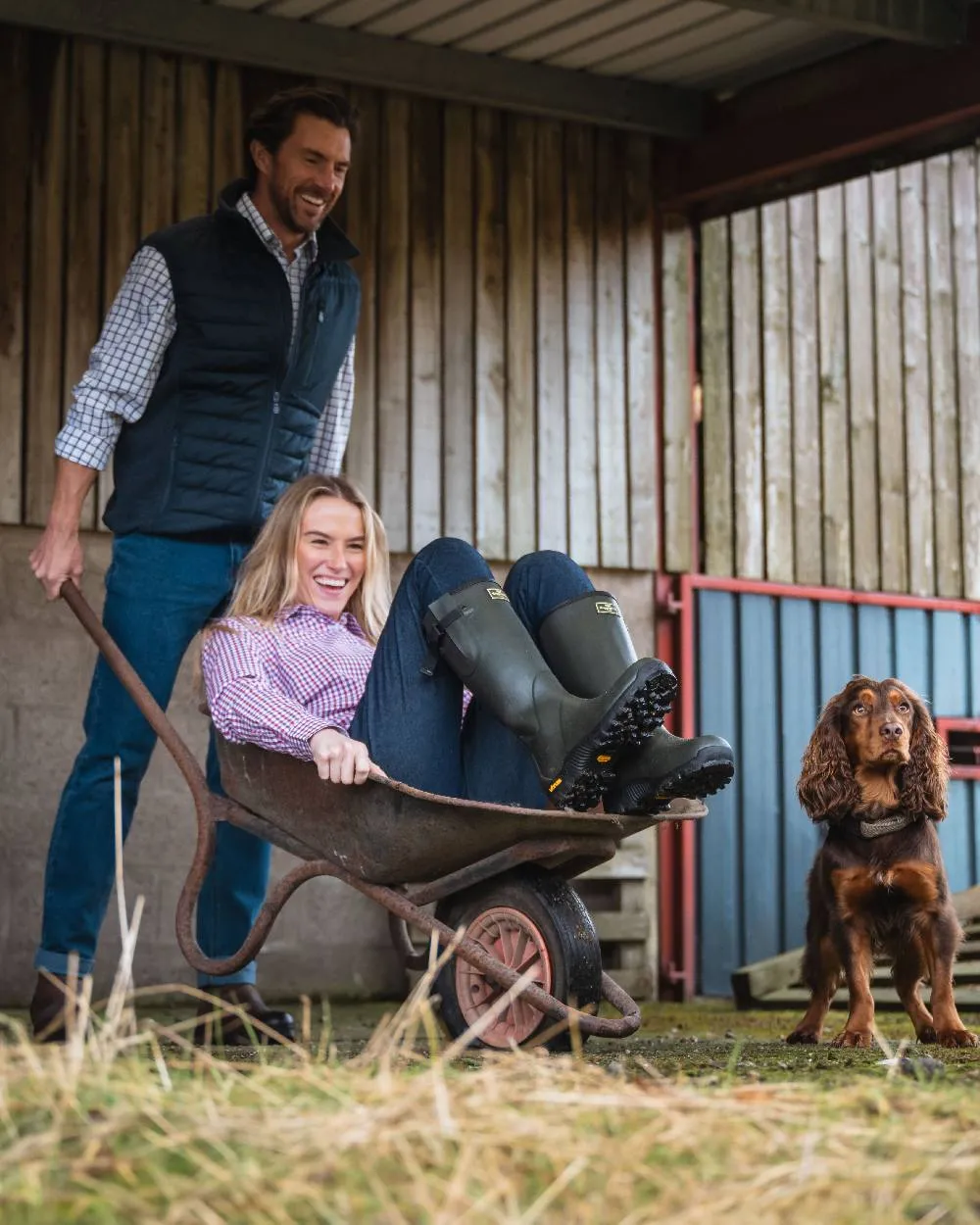 Hoggs of Fife Field Sport Neoprene Lined Wellingtons
