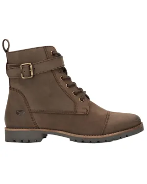 Hoggs of Fife Womens Bridle Buckle Boots - Lightweight Trail Shoes for Women
