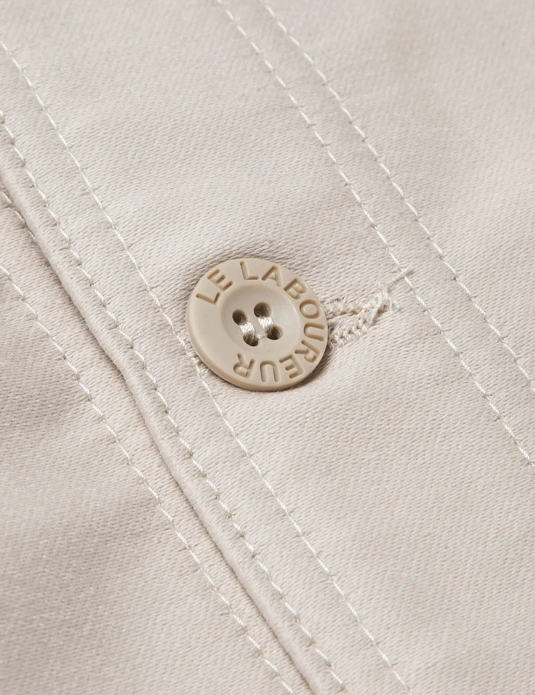Insta-Worthy Le Laboureur Moleskin Work Jacket - Ecru  Limited Release!