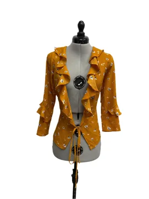 Insta-Worthy Womens Sweet Wanderer Long Sleeve Blouse, Large  Almost Sold Out!