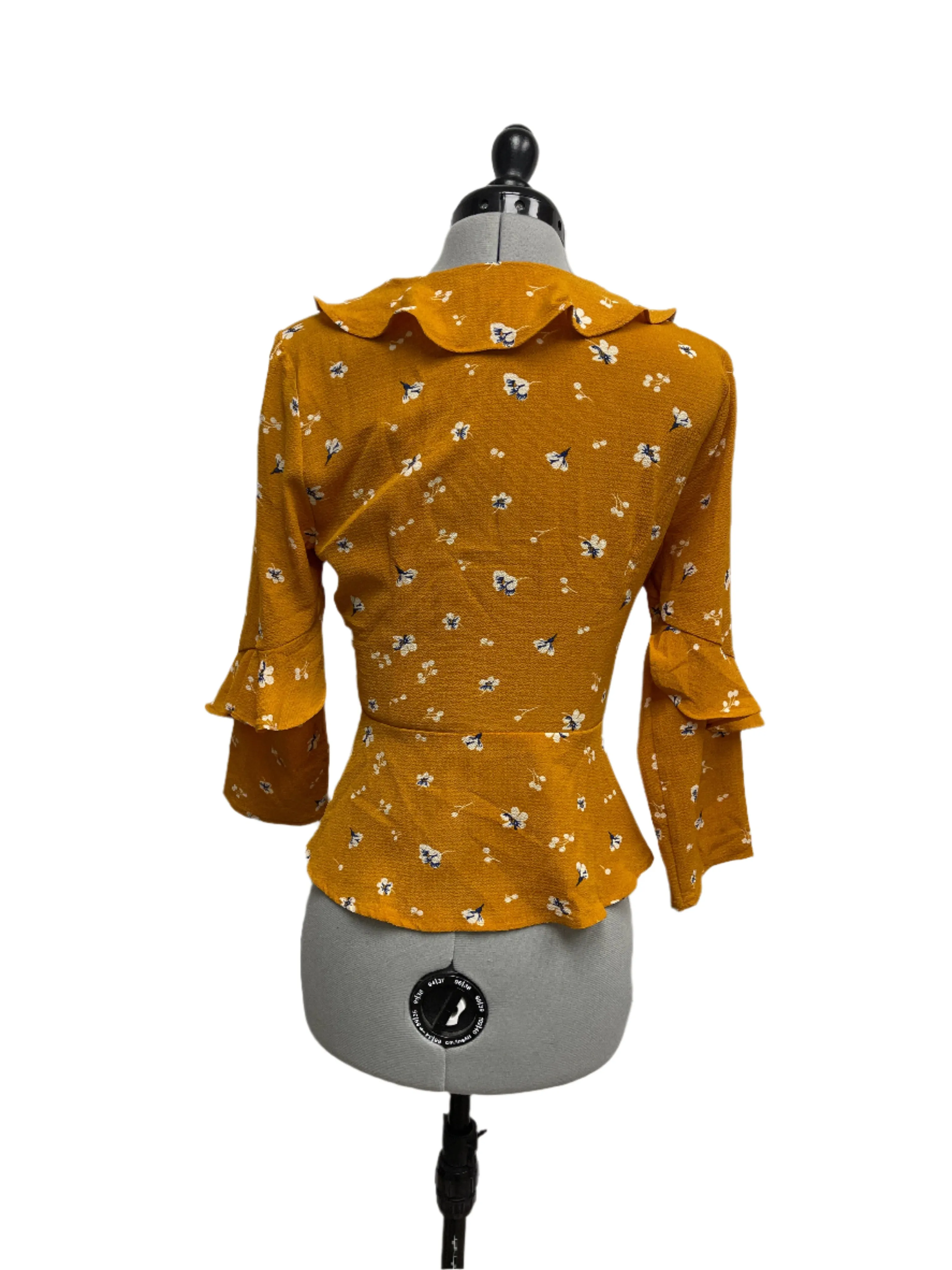 Insta-Worthy Womens Sweet Wanderer Long Sleeve Blouse, Large  Almost Sold Out!