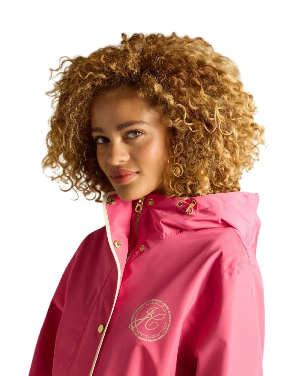 Joules Womens Holt Short Packable Raincoat