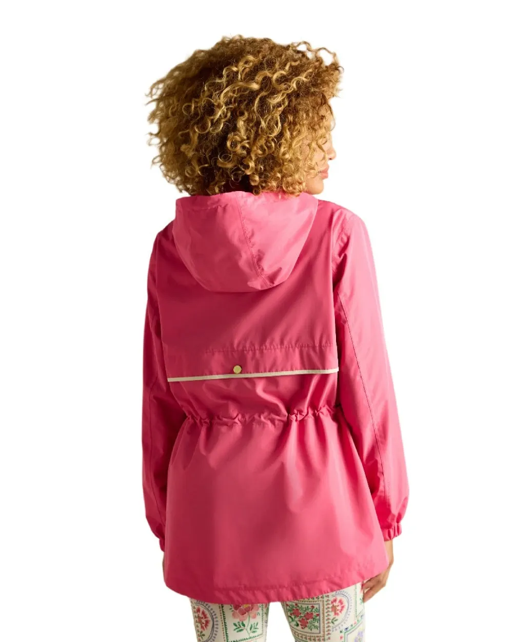 Joules Womens Holt Short Packable Raincoat