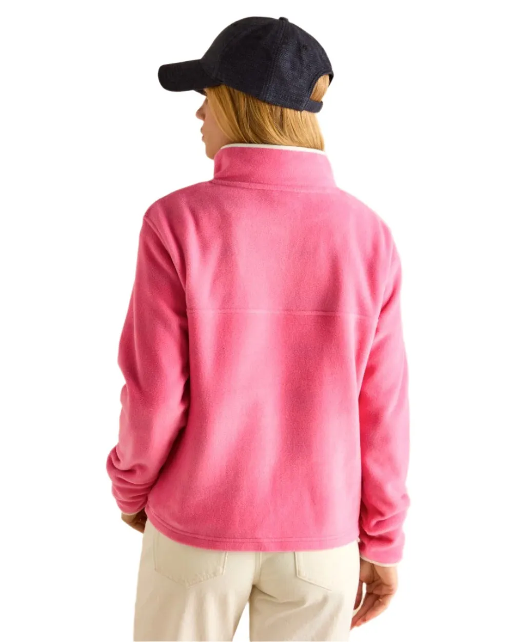 Joules Womens Lulworth Funnel Neck Fleece Jacket