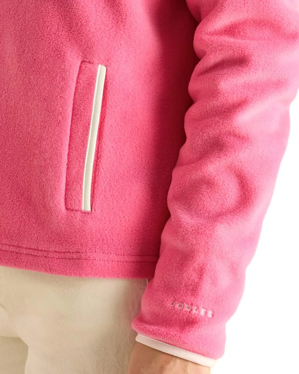 Joules Womens Lulworth Funnel Neck Fleece Jacket