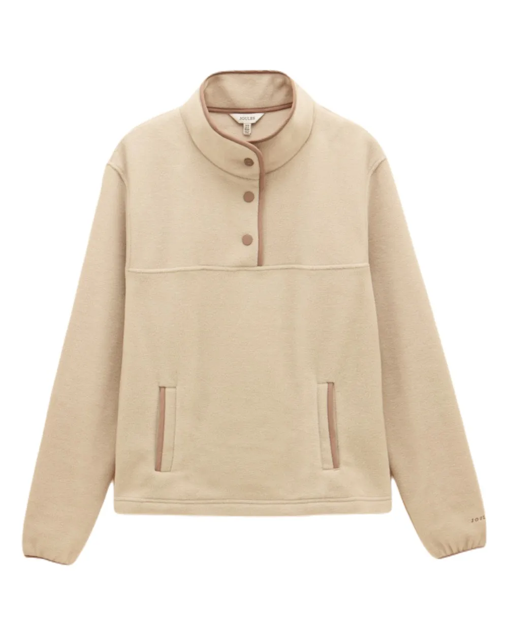 Joules Womens Lulworth Funnel Neck Fleece Jacket