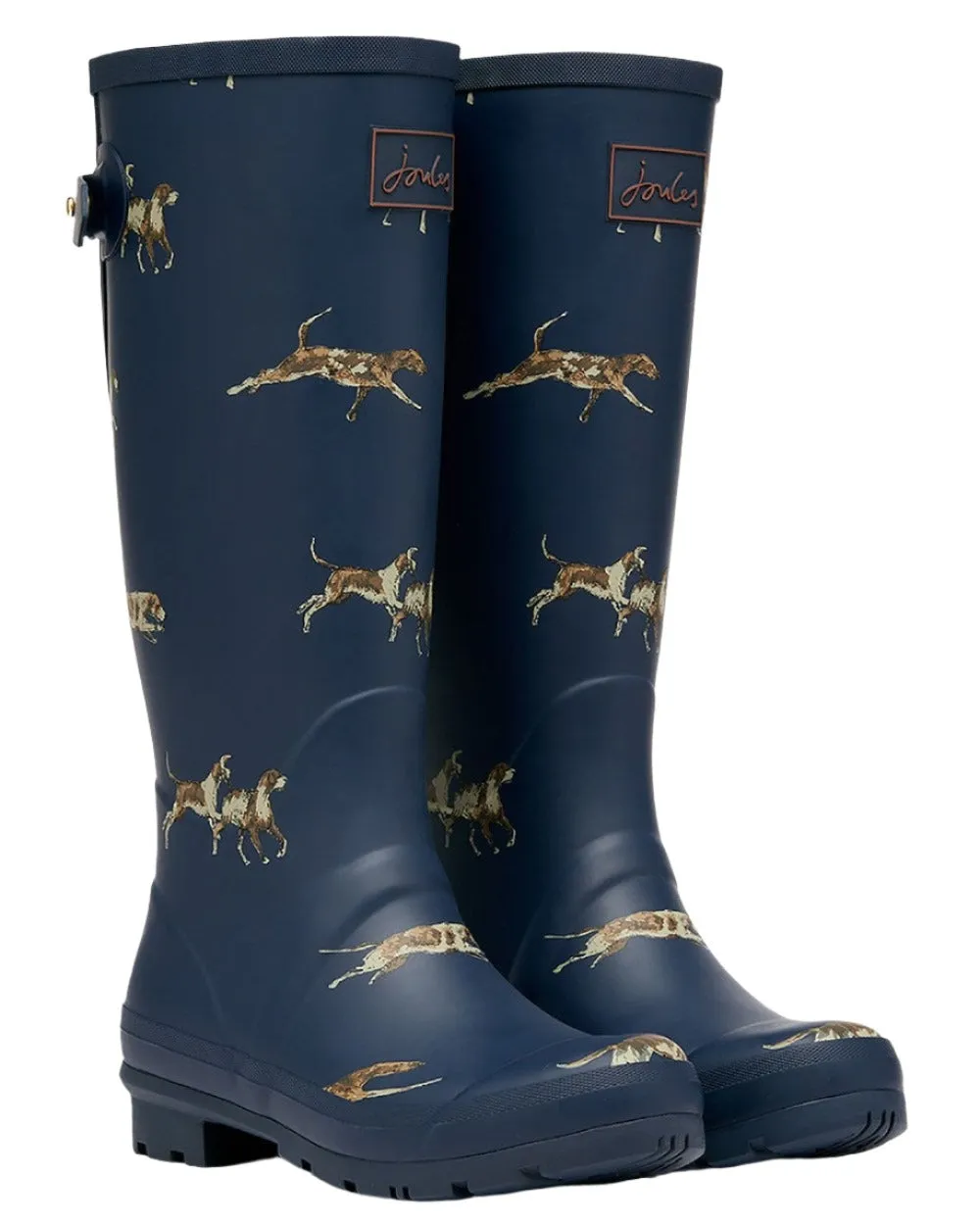 Joules Womens Printed Wellingtons