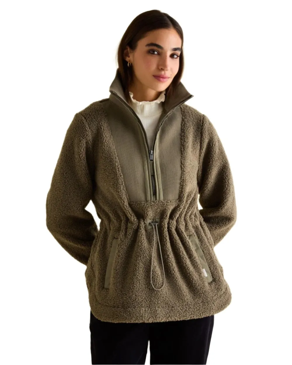 Joules Womens Thurleston Borg Fleece Jacket