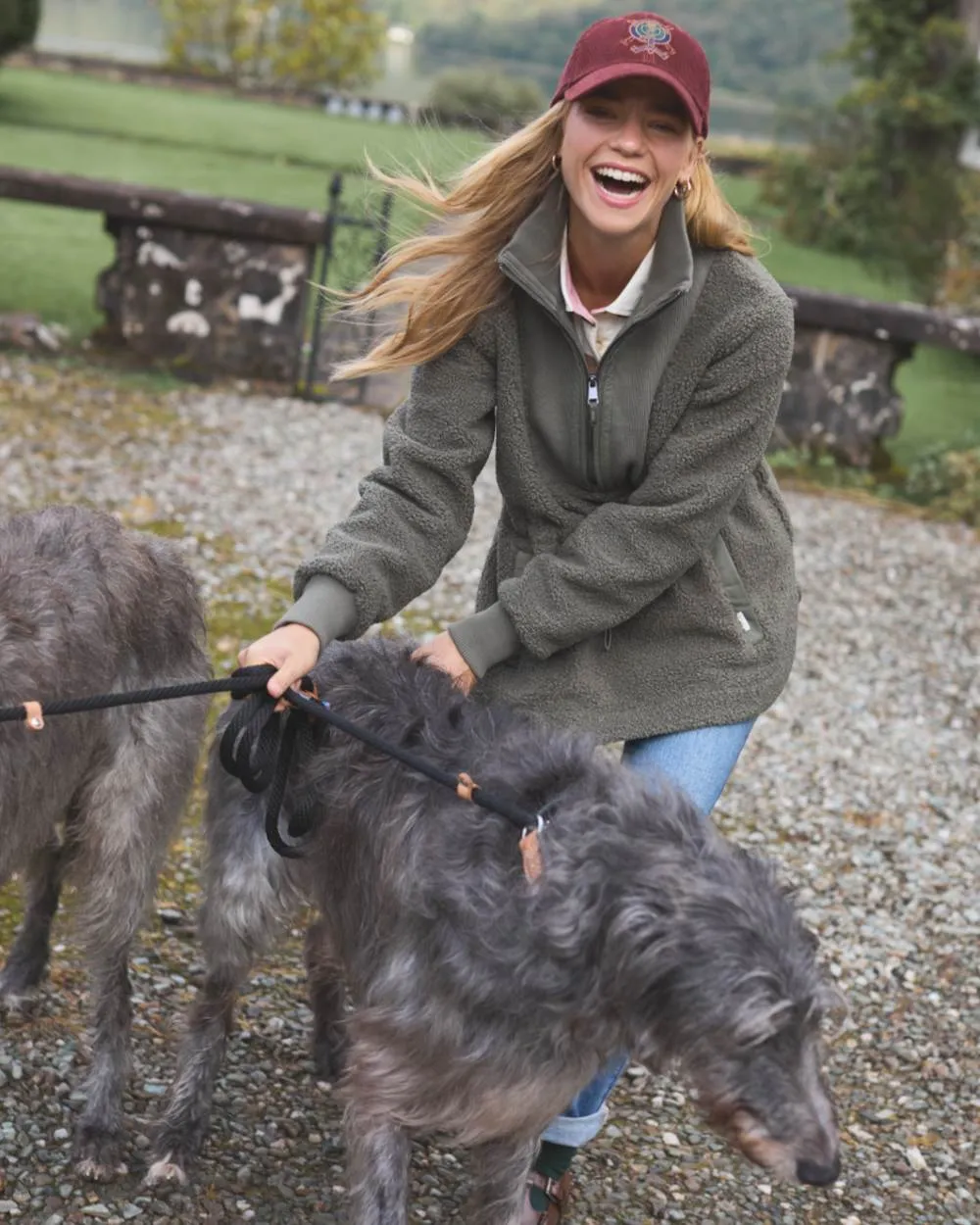 Joules Womens Thurleston Borg Fleece Jacket