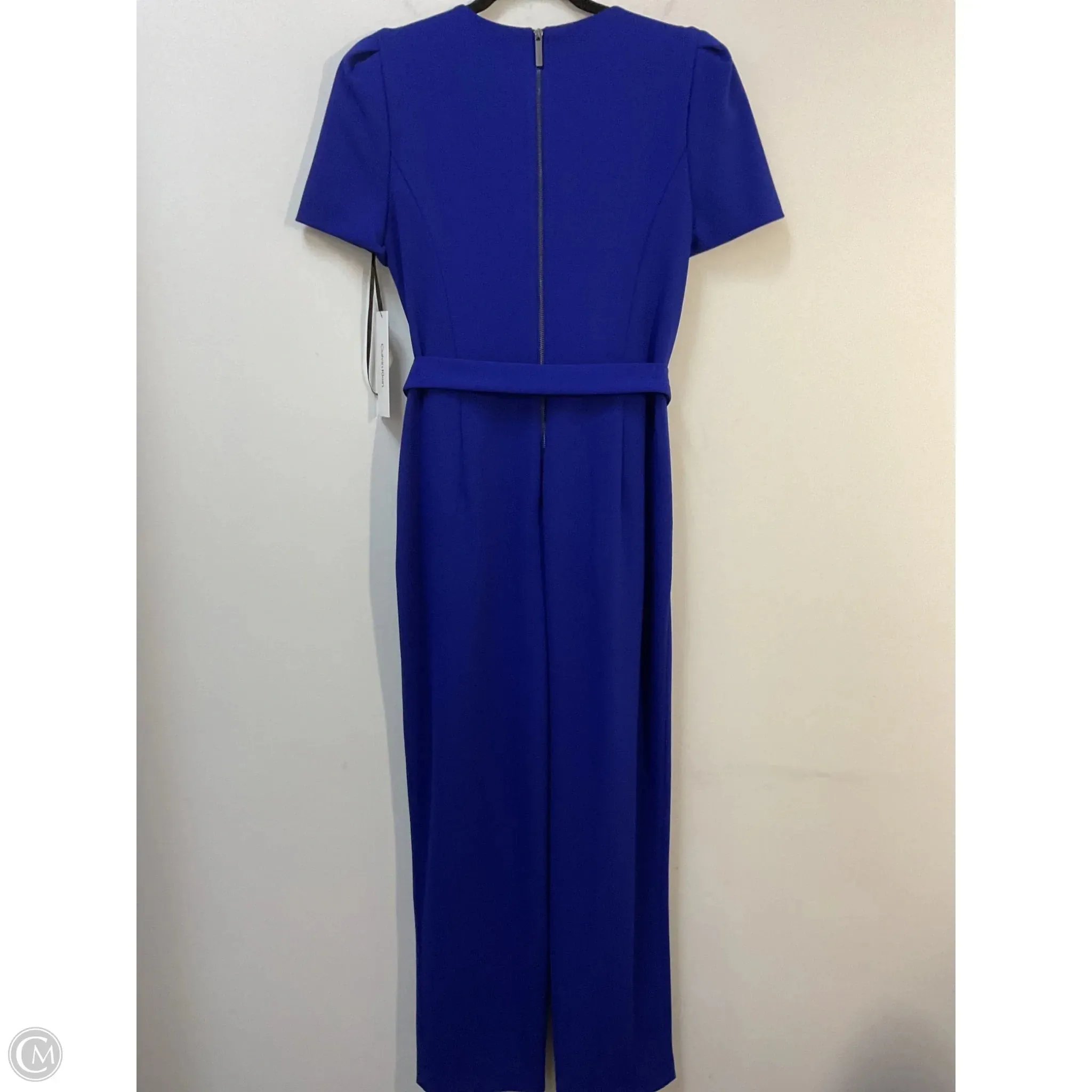 Jumpsuit By Calvin Klein In Blue, Size: M