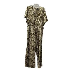 Jumpsuit By Inc In Animal Print, Size:Xl