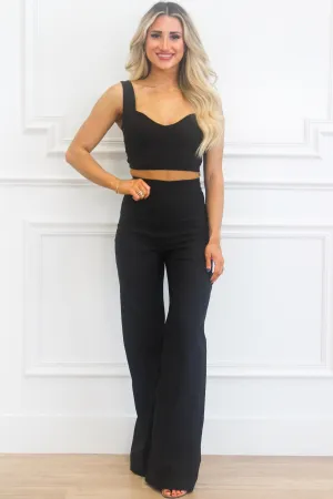 June Two Piece Set: Black