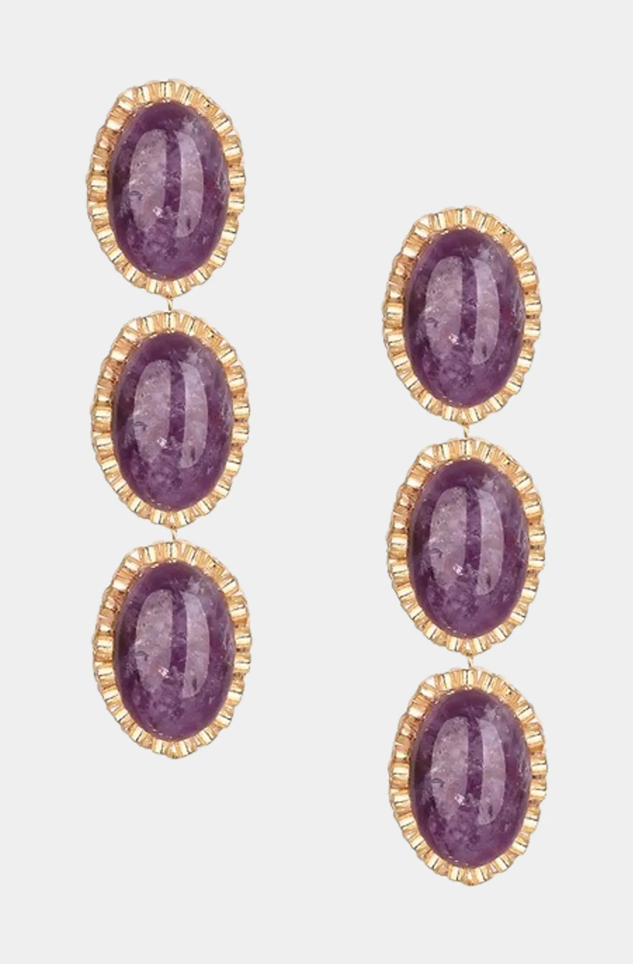 Lady D Drop Earrings