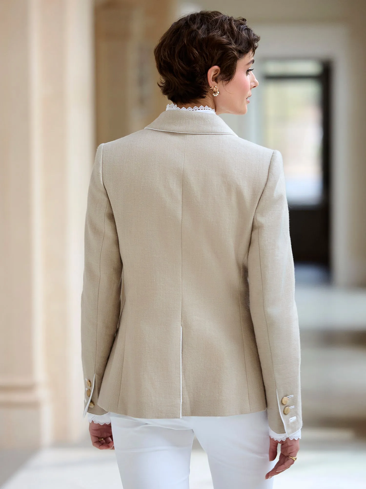 Lara Linen Jacket