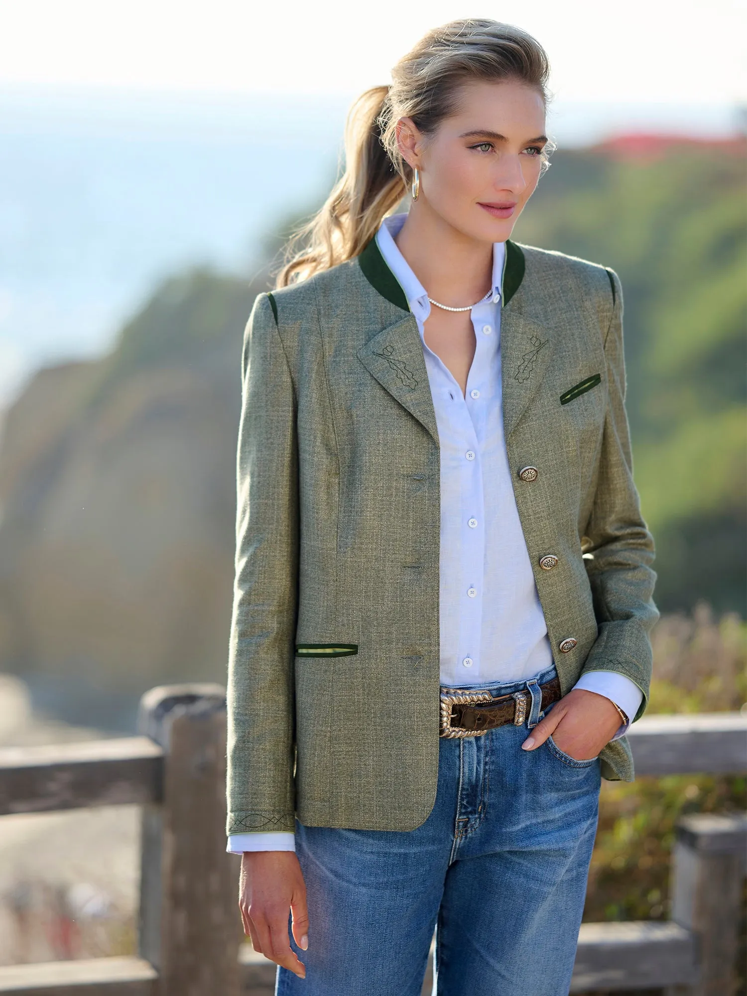 Lena Linen Jacket