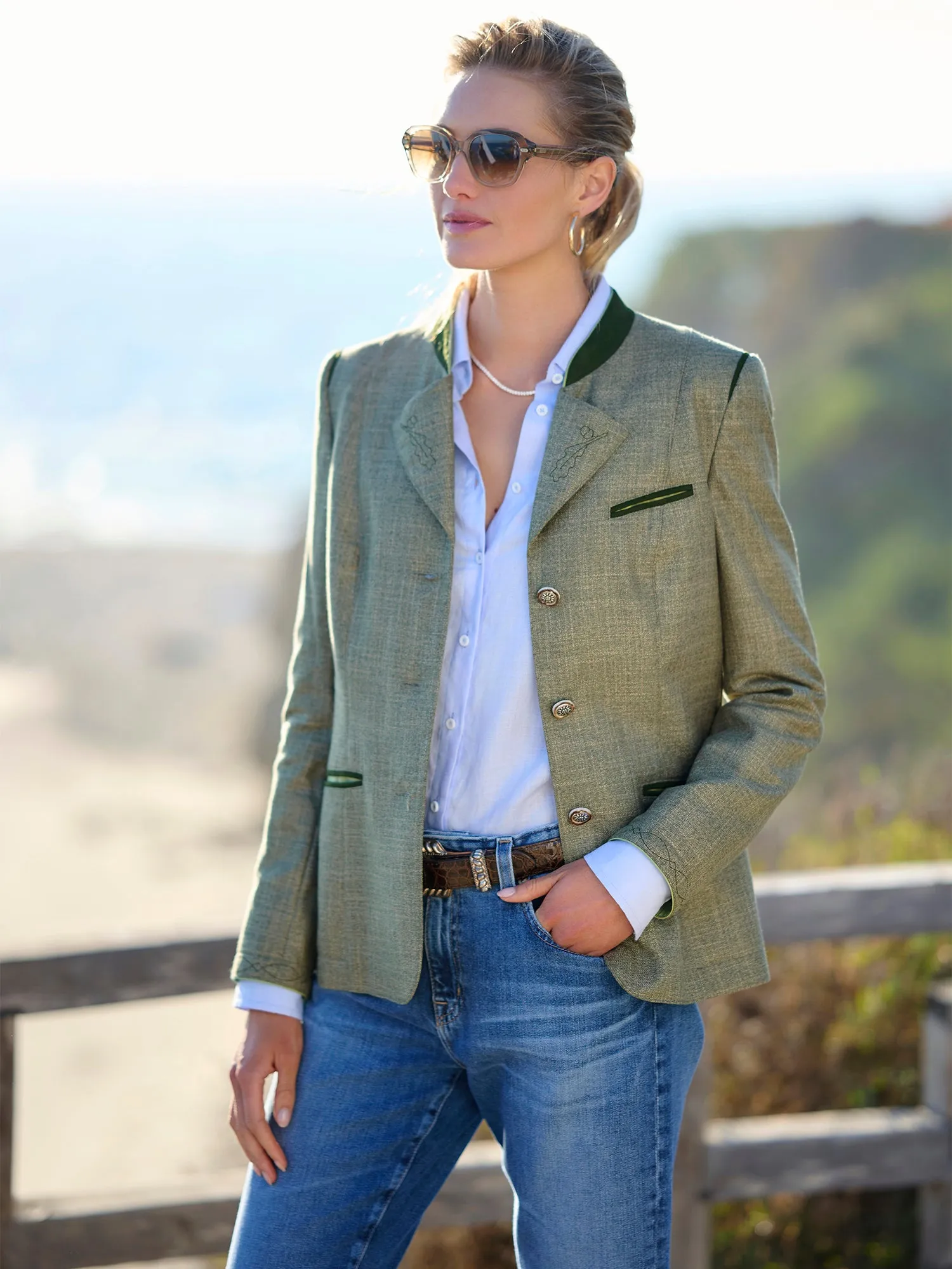 Lena Linen Jacket