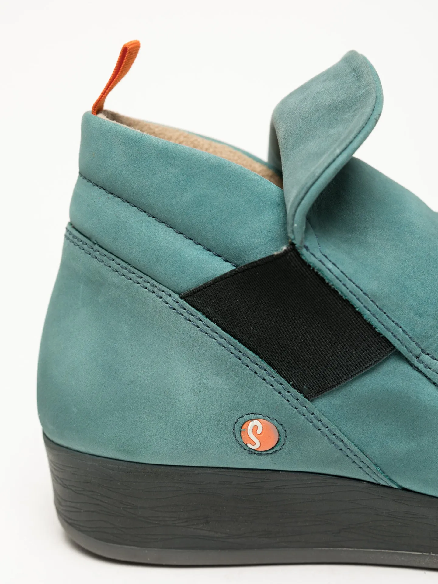 LightGreen Wedge Ankle Boots