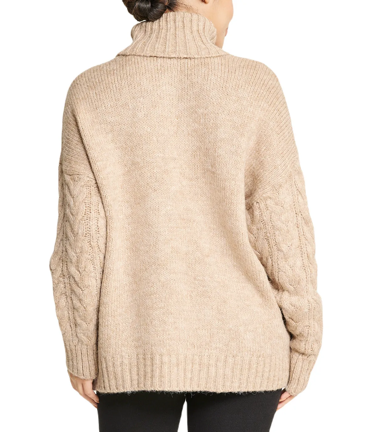 Limited Edition Cable Turtleneck Sweater  Ends Soon!