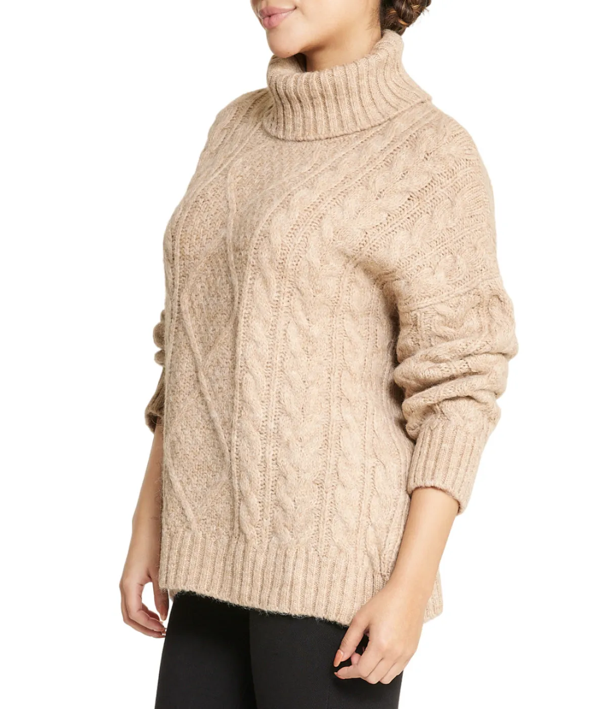 Limited Edition Cable Turtleneck Sweater  Ends Soon!