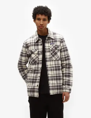 Limited Edition Patagonia Insulated Fjord Flannel Shirt Ice Caps - Smoulder Blue  Today Only!