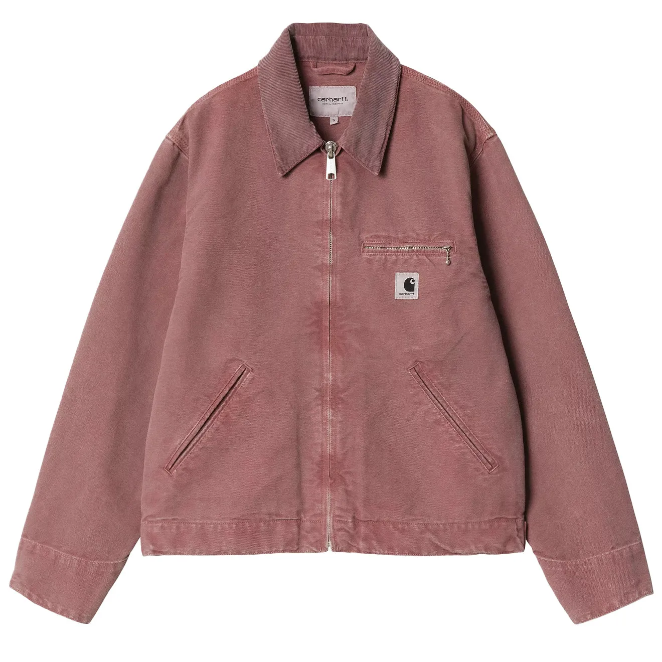Luxury Feel Carhartt WIP Womens OG Detroit Jacket Dusky Pink / Dusky Pink Stone Canvas  Almost Sold Out!