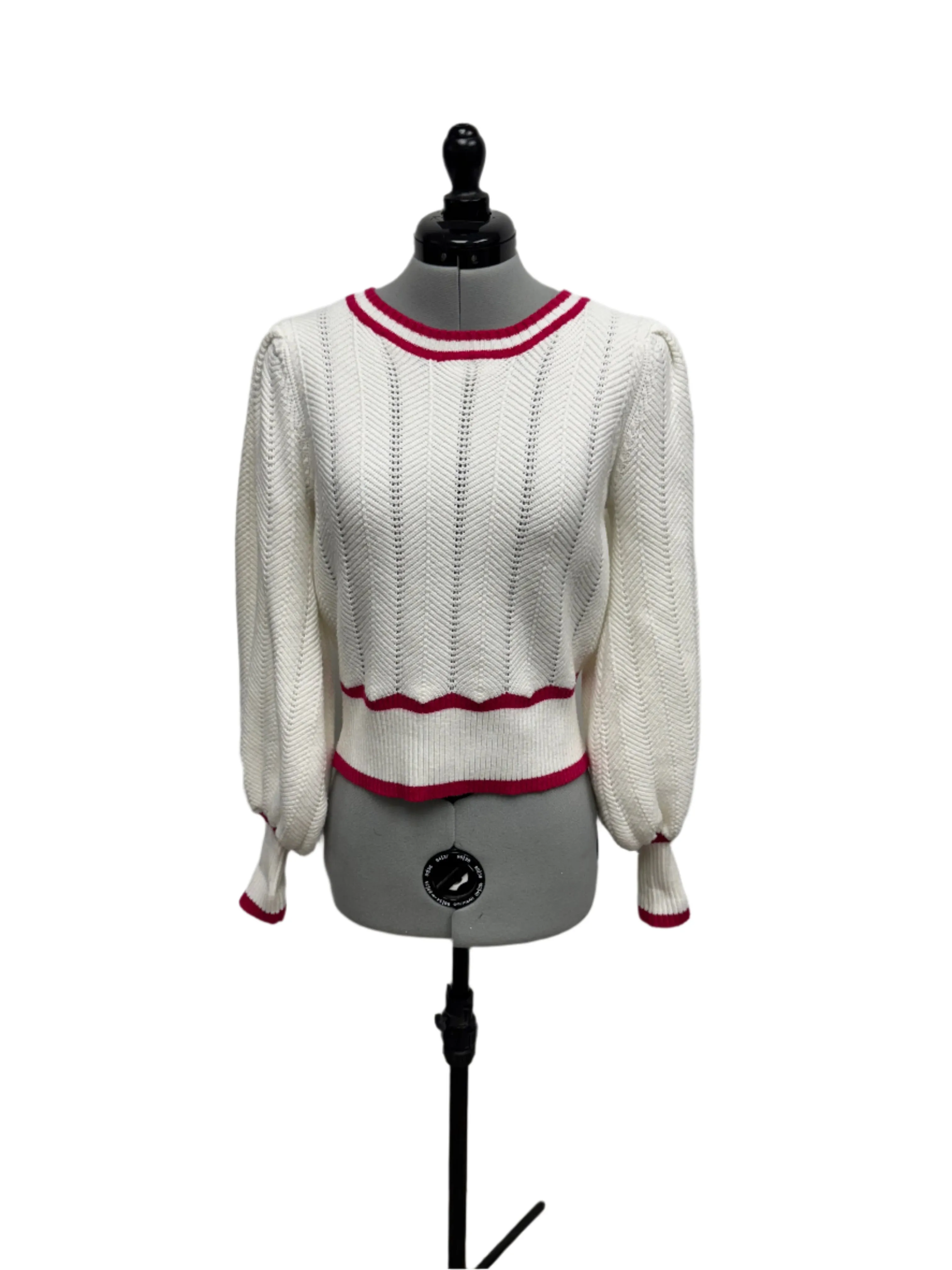 Luxury Feel Womens THML Long Sleeve Sweater, Large  Almost Gone!