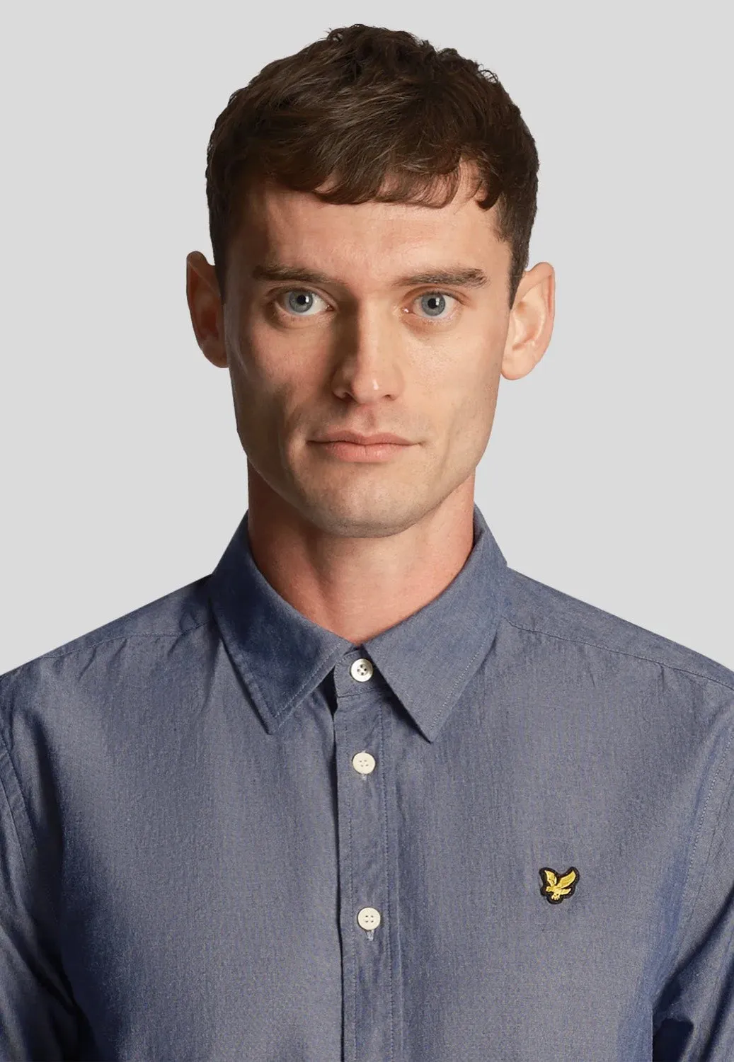 Lyle & Scott - Chambray Indigo - Shirt