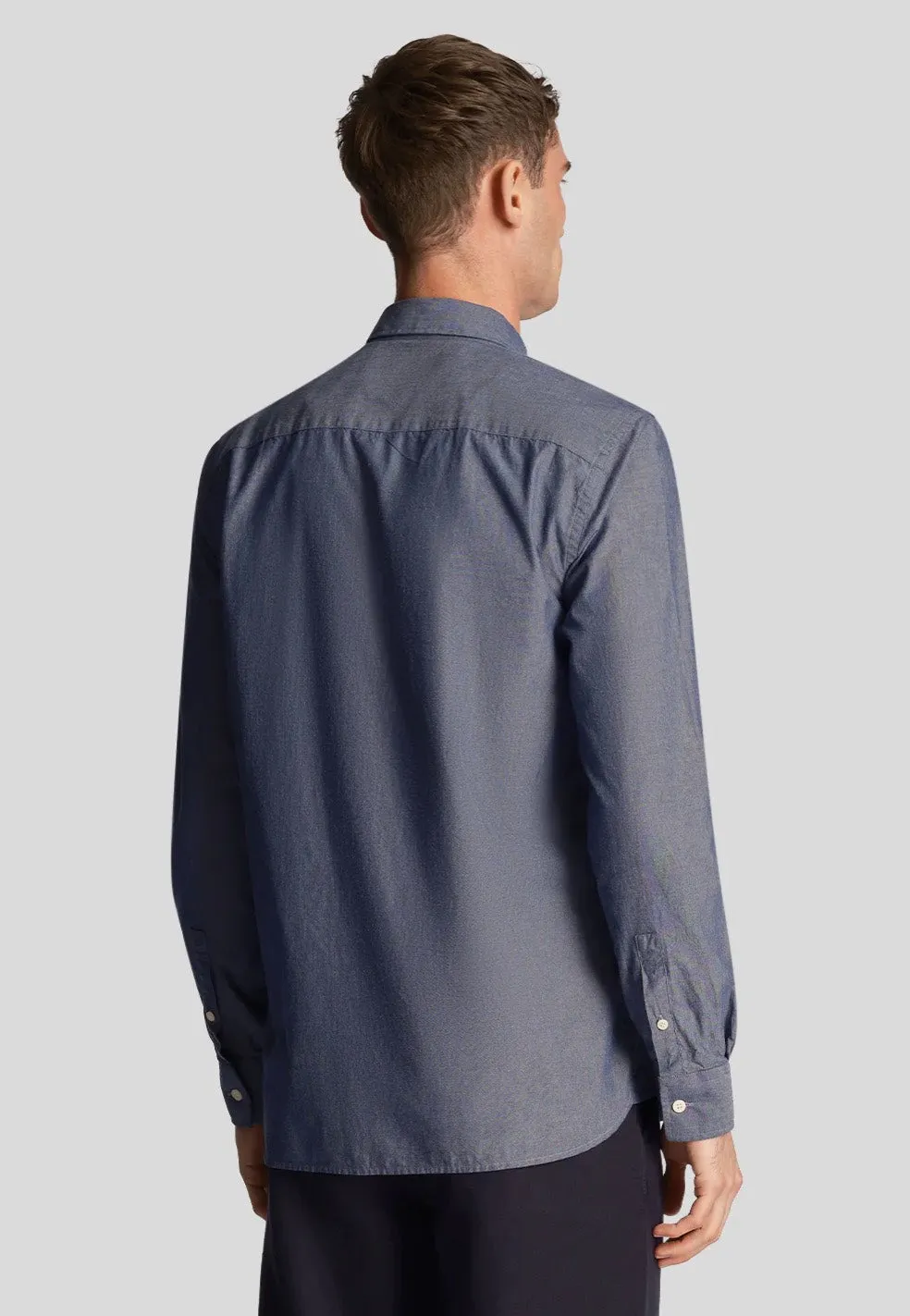 Lyle & Scott - Chambray Indigo - Shirt
