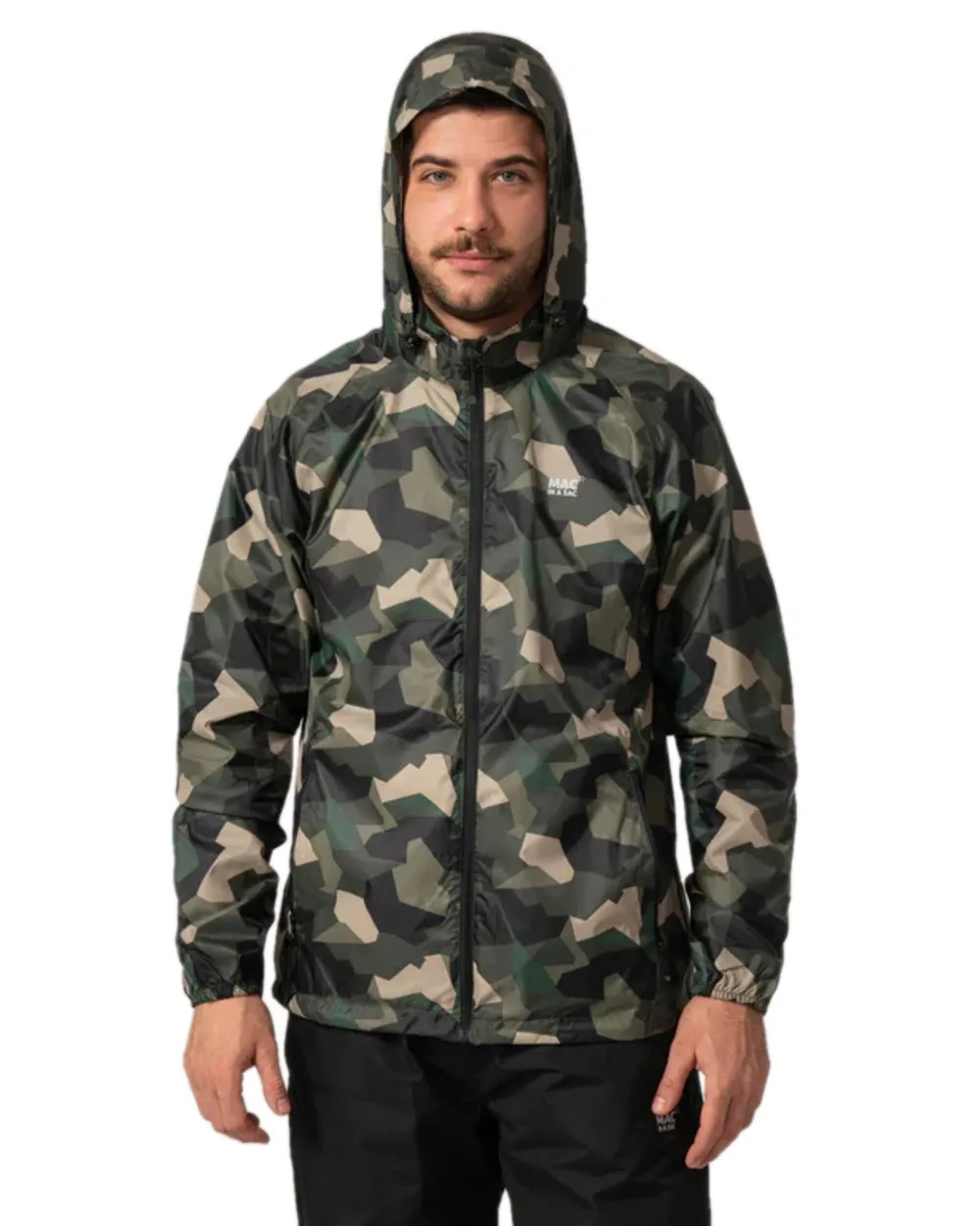 Mac In A Sac Origin Camo Packable Waterproof Jacket