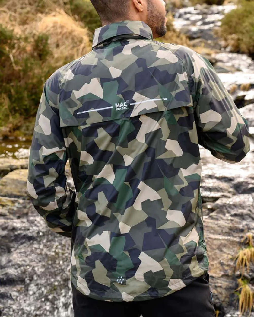 Mac In A Sac Origin Camo Packable Waterproof Jacket