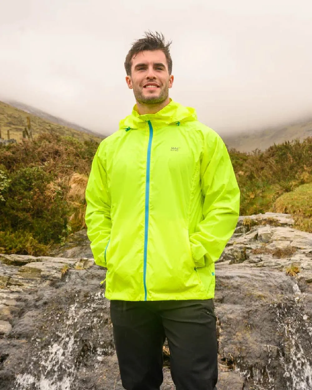 Mac In A Sac Origin Neon Packable Waterproof Jacket
