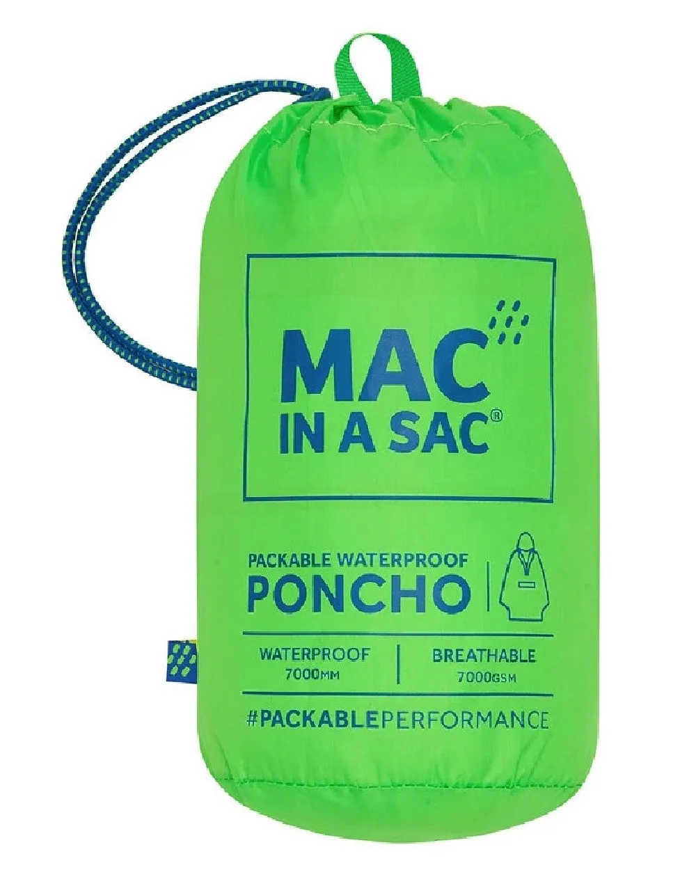 Mac In A Sac Origin Neon Waterproof Poncho