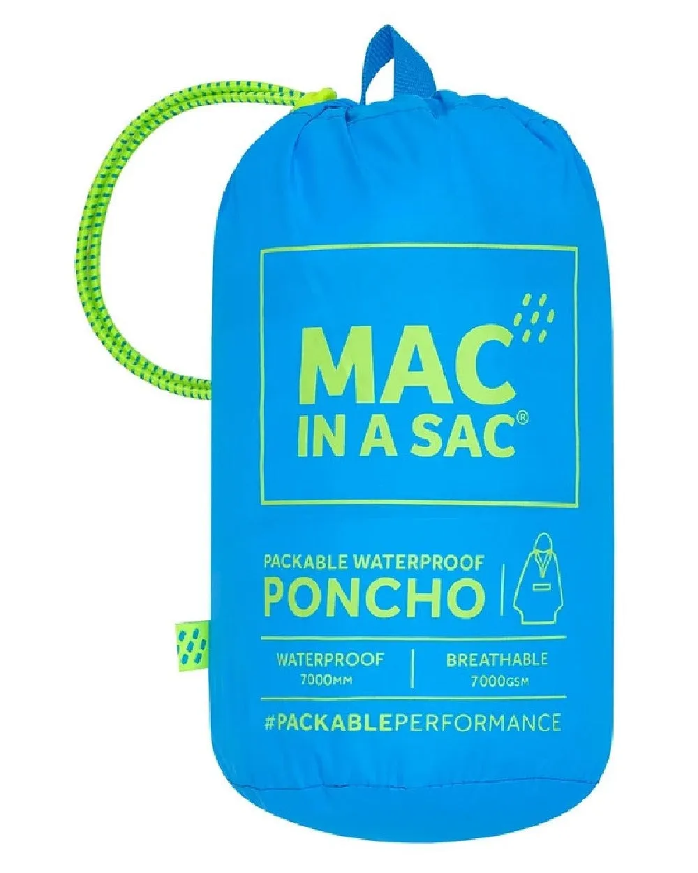 Mac In A Sac Origin Neon Waterproof Poncho